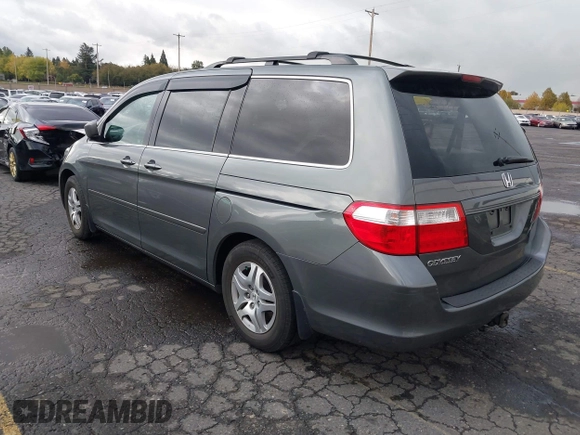 2007 Honda Odyssey EX-L z VIN 5FNRL386X7B445642, wystawiony jako IAAI lot #40652844 z przebiegiem 202 622 mil mil oraz . Historia ofert i sprzedaży dostępna na DreamBid. Obrazek 3.