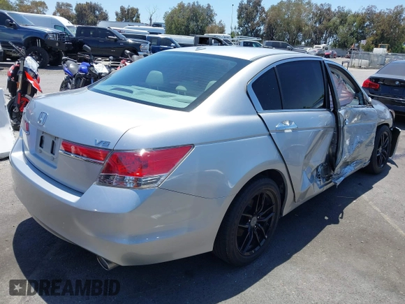 2011 Honda Accord EX-L with VIN 1HGCP3F85BA016300, listed as a IAAI auction lot 42539718 with 110,344 mi miles and . Bid and sale history available at DreamBid. Image 4.