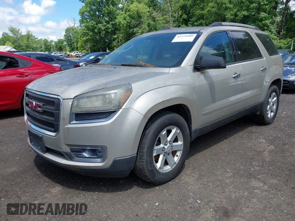 2014 GMC Acadia SLE z VIN 1GKKRNED8EJ154999, wystawiony jako IAAI lot #42279989 z przebiegiem Nie podano mil oraz . Historia ofert i sprzedaży dostępna na DreamBid. Obrazek 17.