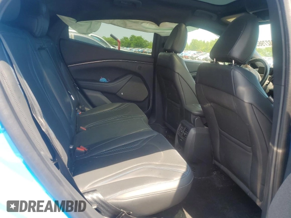 2021 Ford Mustang Mach-E Premium with VIN 3FMTK3SU8MMA08127, listed as a Copart auction lot 59327965 with 58,818 mi miles and Salvage title. Bid and sale history available at DreamBid. Image 11.