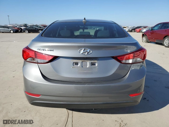 2014 Hyundai Elantra Limited with VIN 5NPDH4AE0EH487044, listed as a Copart auction lot 41521755 with 141,421 mi miles and Salvage Title. Bid and sale history available at carsss.com. Image 6.