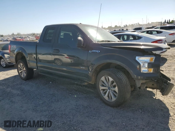 2017 Ford F-150 XL z VIN 1FTEX1CP5HFA26750, wystawiony jako Copart lot #56053885 z przebiegiem 94 797 mil mil oraz Szkoda całkowita • Salvage title. Historia ofert i sprzedaży dostępna na DreamBid. Obrazek 4.