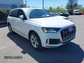 2023 Audi Q7 Premium Plus with VIN WA1LCBF72PD031042, listed as a IAAI auction lot 41825855 with 28,869 mi miles and . Bid and sale history available at DreamBid. Image 1.