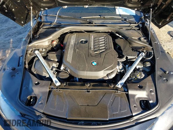 2024 Toyota Supra 3.0 with VIN WZ1DB0G01RW067364, listed as a IAAI auction lot 41330053 with 6,500 mi miles and . Bid and sale history available at DreamBid. Image 10.