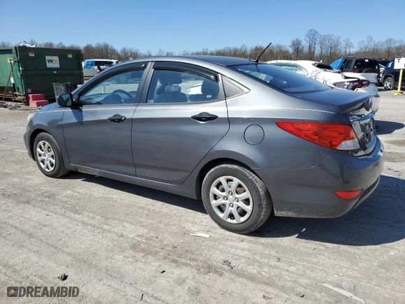 2012 Hyundai Accent GLS with VIN KMHCT4AE1CU091004, listed as a Copart auction lot 53782345 with 99,247 mi miles and Clean Title. Bid and sale history available at carsss.com. Image 2.