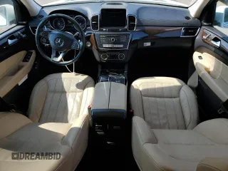 2017 Mercedes-Benz GLS 450 with VIN 4JGDF6EE2HA809590, listed as a Copart auction lot 67497034 with 127,943 mi miles and Salvage Title. Bid and sale history available at DreamBid. Image 8.