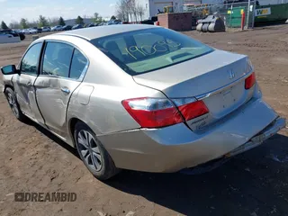 2015 Honda Accord LX with VIN 1HGCR2F32FA190095, listed as a IAAI auction lot 42020063 with 74,340 mi miles. Bid and sale history available at carsss.com. Image 3.