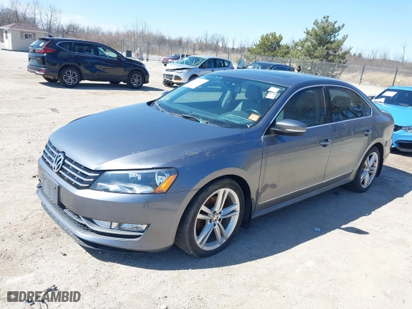 2015 Volkswagen Passat 2.0L TDI SEL Premium with VIN 1VWCV7A35FC041972, listed as a IAAI auction lot 41980544 with 110,797 mi miles. Bid and sale history available at carsss.com. Image 17.