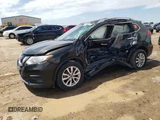 2017 Nissan Rogue SV with VIN KNMAT2MT0HP552855, listed as a Copart auction lot 55605675 with Not provided miles and Non repairable. Bid and sale history available at DreamBid. Image 1.