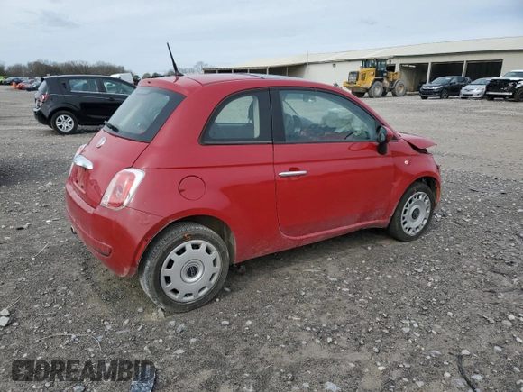 2012 FIAT 500 Pop z VIN 3C3CFFAR0CT381257, wystawiony jako Copart lot #50094125 z przebiegiem 95 282 mil mil oraz Czysty tytuł • Clean title. Historia ofert i sprzedaży dostępna na DreamBid. Obrazek 3.