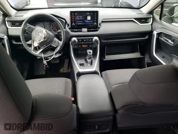 2019 Toyota RAV4 XLE with VIN JTMP1RFV4KD037700, listed as a Copart auction lot 60989525 with 110,577 mi miles and Salvage title. Bid and sale history available at DreamBid. Image 8.