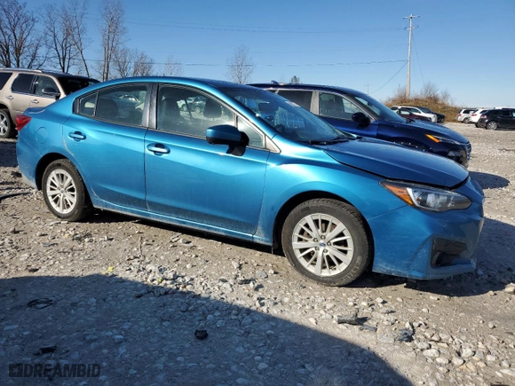 2017 Subaru Impreza Premium with VIN 4S3GKAB62H3626367, listed as a Copart auction lot 49391755 with 151,763 mi miles and Clean Title. Bid and sale history available at carsss.com. Image 4.