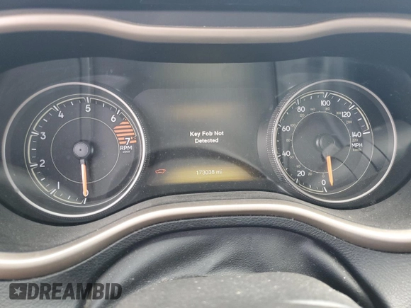 2016 Jeep Cherokee Limited with VIN 1C4PJLDB0GW287372, listed as a Copart auction lot 52795535 with 173,038 mi miles and Salvage title. Bid and sale history available at DreamBid. Image 9.