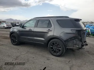 2018 Ford Explorer XLT z VIN 1FM5K7DH8JGA42798, wystawiony jako Copart lot #59027985 z przebiegiem 92 088 mil mil oraz Szkoda całkowita • Salvage title. Historia ofert i sprzedaży dostępna na DreamBid. Obrazek 2.
