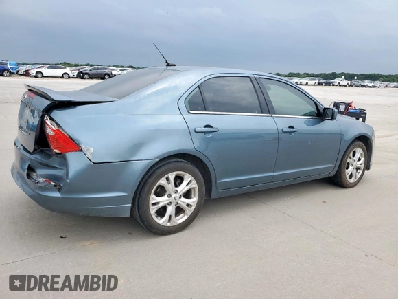 2012 Ford Fusion SE with VIN 3FAHP0HA6CR448068, listed as a Copart auction lot 57685955 with 168,134 mi miles and Salvage title. Bid and sale history available at DreamBid. Image 3.