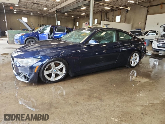 2015 BMW 4 Series 428i xDrive with VIN WBA3N5C59FK198767, listed as a Copart auction lot 64498675 with 99,271 mi miles and Clean title. Bid and sale history available at DreamBid. Image 1.