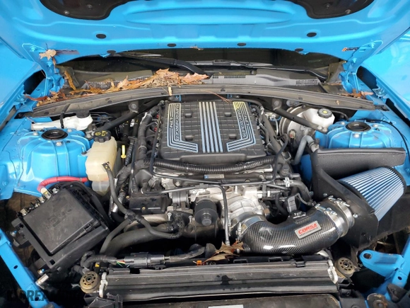 2022 Chevrolet Camaro ZL1 with VIN 1G1FK1R65N0107806, listed as a Copart auction lot 84560574 with 21,710 mi miles and Salvage Title. Bid and sale history available at carsss.com. Image 12.