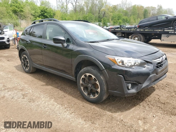2021 Subaru Crosstrek Premium z VIN JF2GTAPC4M8359355, wystawiony jako Copart lot #55456115 z przebiegiem 55 040 mil mil oraz Czysty tytuł • Clean title. Historia ofert i sprzedaży dostępna na DreamBid. Obrazek 4.