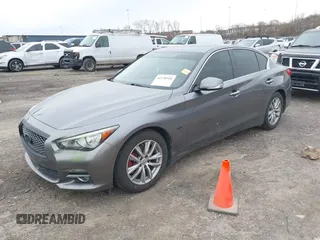 2016 Infiniti Q50 Premium with VIN JN1EV7AR5GM345768, listed as a IAAI auction lot 41738518 with 124,783 mi miles and . Bid and sale history available at carsss.com. Image 17.