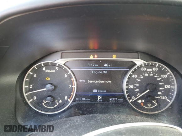 2019 Nissan Altima SR with VIN 1N4BL4CV1KC215327, listed as a Copart auction lot 48922465 with 83,338 mi miles and Salvage Title. Bid and sale history available at carsss.com. Image 9.
