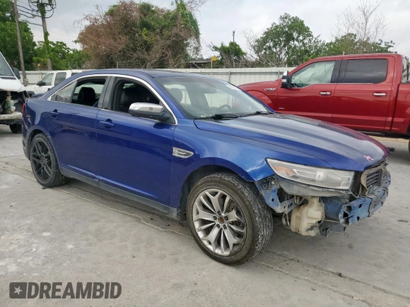 2014 Ford Taurus Limited with VIN 1FAHP2F86EG100650, listed as a Copart auction lot 57033215 with 79,985 mi miles and Salvage title. Bid and sale history available at DreamBid. Image 4.