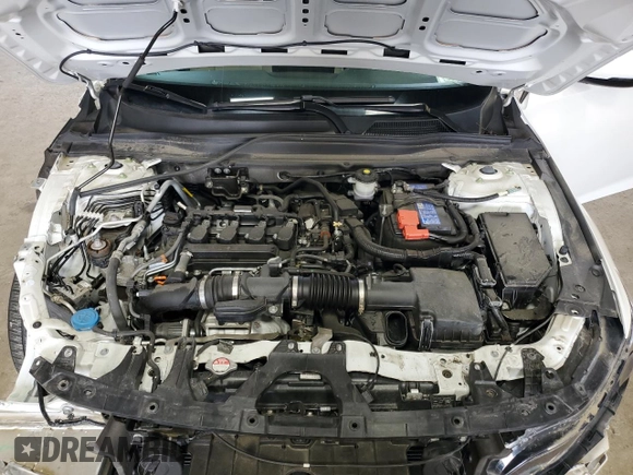 2021 Honda Accord EX-L with VIN 1HGCV1F50MA058005, listed as a Copart auction lot 63679815 with 33,428 mi miles and Salvage title. Bid and sale history available at DreamBid. Image 11.