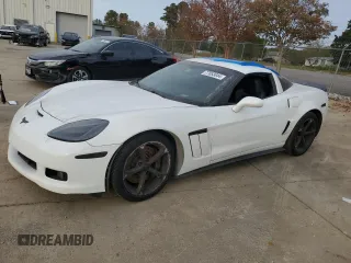 2012 Chevrolet Corvette Z16 Grand Sport 3LT with VIN 1G1YW2DW2C5106722, listed as a Copart auction lot 77883044 with 125,642 mi miles and Salvage title. Bid and sale history available at DreamBid. Image 1.