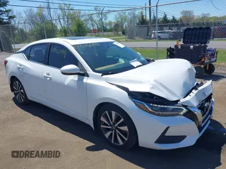 2020 Nissan Sentra SV z VIN 3N1AB8CV6LY291623, wystawiony jako IAAI lot #42050199 z przebiegiem 85 889 mil mil oraz . Historia ofert i sprzedaży dostępna na DreamBid. Obrazek 1.