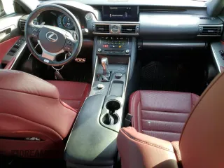 2017 Lexus IS with VIN JTHBA1D24H5051103, listed as a Copart auction lot 50579145 with 67,665 mi miles and Salvage Title. Bid and sale history available at carsss.com. Image 8.