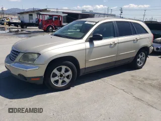 2005 Chrysler Pacifica Touring with VIN 2C4GM68455R353599, listed as a Copart auction lot 52048975 with 186,826 mi miles and Salvage Title. Bid and sale history available at DreamBid. Image 1.