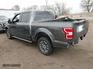 2018 Ford F-150 XL with VIN 1FTEW1EG1JKF75729, listed as a IAAI auction lot 41532591 with 105,714 mi miles. Bid and sale history available at carsss.com. Image 3.