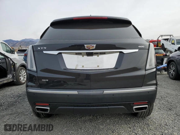 2020 Cadillac XT5 AWD Sport with VIN 1GYKNHRS7LZ122393, listed as a Copart auction lot 84266534 with 19,641 mi miles and Salvage title. Bid and sale history available at DreamBid. Image 6.