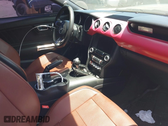 2015 Ford Mustang EcoBoost z VIN 1FA6P8TH4F5420173, wystawiony jako IAAI lot #42236518 z przebiegiem Nie podano mil oraz . Historia ofert i sprzedaży dostępna na DreamBid. Obrazek 5.