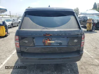 2022 Land Rover Range Rover Westminster with VIN SALGS2SE0NA467815, listed as a Copart auction lot 62197595 with 17,094 mi miles and Salvage title. Bid and sale history available at DreamBid. Image 6.