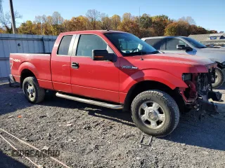 2010 Ford F-150 XL with VIN 1FTEX1E83AFC42916, listed as a Copart auction lot 77590834 with 126,213 mi miles and Salvage Title. Bid and sale history available at carsss.com. Image 4.