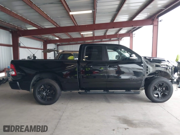 2021 Ram 1500 Big Horn with VIN 1C6SRFBT7MN822643, listed as a IAAI auction lot 41488463 with 63,753 mi miles. Bid and sale history available at carsss.com. Image 14.
