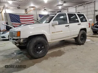 1997 Jeep Grand Cherokee Limited with VIN 1J4GZ78Y5VC747553, listed as a Copart auction lot 49125085 with 0 mi miles and Salvage Title. Bid and sale history available at carsss.com. Image 1.