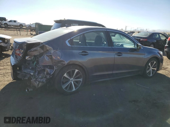 2016 Subaru Legacy 3.6R Limited with VIN 4S3BNEN60G3003901, listed as a Copart auction lot 89342045 with 54,754 mi miles and Salvage Title. Bid and sale history available at carsss.com. Image 3.