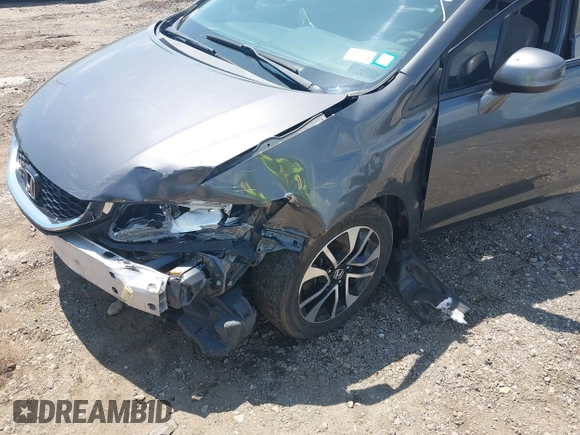 2013 Honda Civic EX with VIN 2HGFB2F86DH523443, listed as a IAAI auction lot 42199685 with 189,804 mi miles and . Bid and sale history available at DreamBid. Image 6.