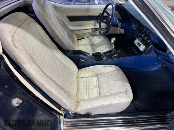 1977 Chevrolet Corvette with VIN 1Z37L7S407775, listed as a Copart auction lot 66350905 with 41,227 mi miles and Clean title. Bid and sale history available at DreamBid. Image 5.