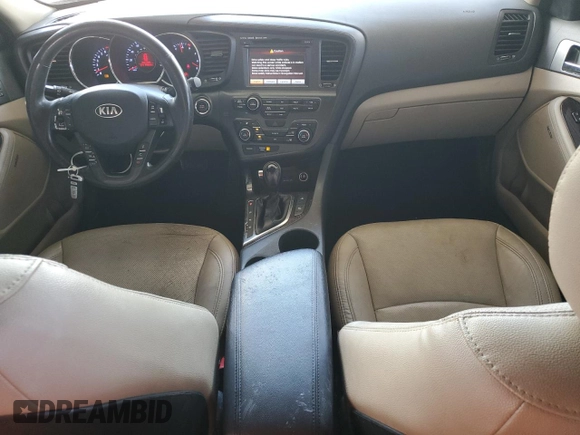 2013 Kia Optima EX with VIN 5XXGN4A7XDG211200, listed as a Copart auction lot 55419625 with 110,028 mi miles and Salvage title. Bid and sale history available at DreamBid. Image 8.