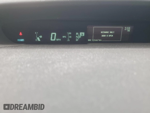 2012 Toyota Prius with VIN JTDKN3DP6C3021831, listed as a Copart auction lot 63462615 with 126,674 mi miles and Salvage title. Bid and sale history available at DreamBid. Image 9.