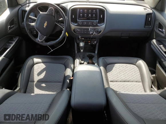 2022 Chevrolet Colorado 4WD Z71 with VIN 1GCGTDENXN1333289, listed as a Copart auction lot 59549725 with 19,583 mi miles and Salvage title. Bid and sale history available at DreamBid. Image 8.
