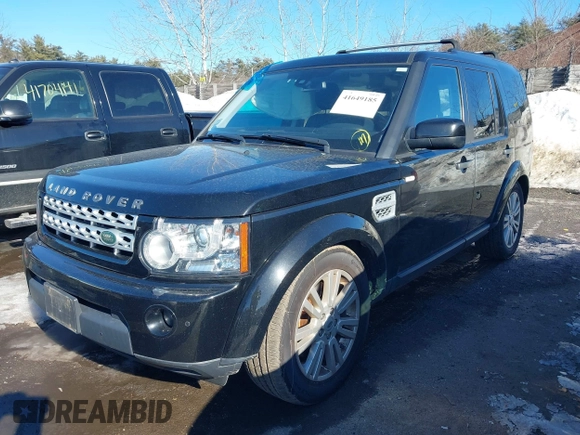 2012 Land Rover LR4 HSE with VIN SALAG2D40CA646025, listed as a IAAI auction lot 41649185 with 106,029 mi miles and . Bid and sale history available at DreamBid. Image 2.