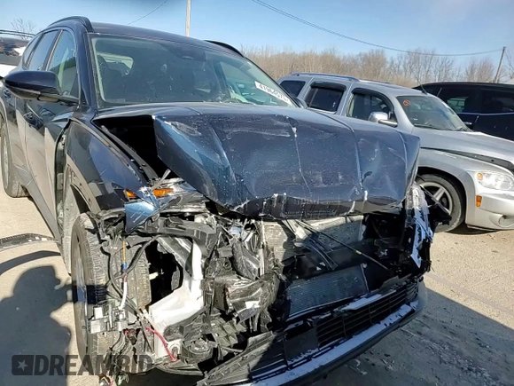 2024 Hyundai Tucson SEL with VIN KM8JBCDE5RU283664, listed as a Copart auction lot 41964575 with 16,818 mi miles and Salvage Title. Bid and sale history available at carsss.com. Image 14.