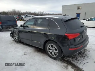 2014 Audi Q5 with VIN WA1LGCFPXEA088761, listed as a Copart auction lot 42481315 with 161,530 mi miles and Salvage title. Bid and sale history available at DreamBid. Image 2.