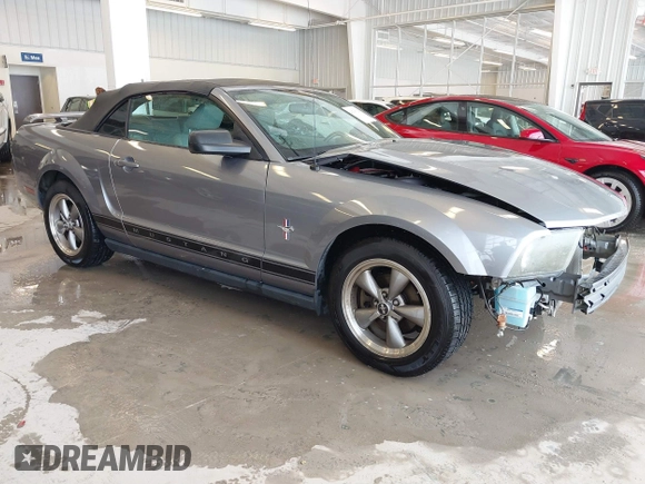 2006 Ford Mustang Standard with VIN 1ZVFT84N965229999, listed as a IAAI auction lot 41596134 with 60,473 mi miles and . Bid and sale history available at carsss.com. Image 1.
