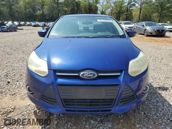 2012 Ford Focus SE with VIN 1FAHP3F20CL215573, listed as a Copart auction lot 51129555 with 112,283 mi miles and Salvage Title. Bid and sale history available at carsss.com. Image 5.