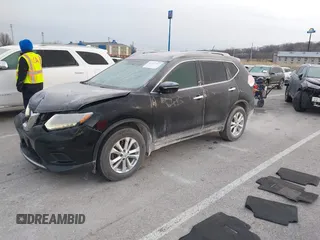 2015 Nissan Rogue SL with VIN 5N1AT2MT3FC808454, listed as a IAAI auction lot 41212587 with 102,563 mi miles. Bid and sale history available at carsss.com. Image 17.