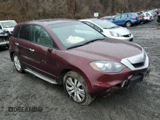 2010 Acura RDX with VIN 5J8TB1H28AA004636, listed as a Copart auction lot 52723855 with 123,569 mi miles and Salvage Title. Bid and sale history available at carsss.com. Image 4.